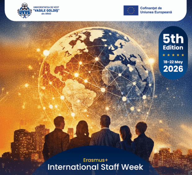 ОБЪЯВЛЕНИЕ о конкурсе на участие в академической мобильности Erasmus+ (Staff Mobility for Teaching & Training) Vasile Goldis Western University of Arad, Румыния