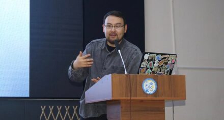 Лекция о вреде электронных сигарет для студентов КНУ им. Жусупа Баласагына