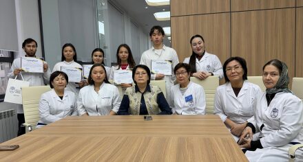 Кафедрой фармакогнозии и химии лекарственных средств была организована учебно-производственная практика в Южно-Казахстанской медицинской академии