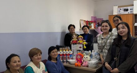 КГМА и студенты 6 курса и 7 группы 5 курса факультета «Педиатрия» объединились ради доброго дела