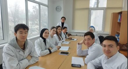Кураторы И. К. Ахунбаева провели кураторские часы Этический кодекс КГМА