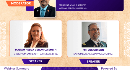 Образовательный вебинар  World Union of Wound Healing Societies (WUWHS)