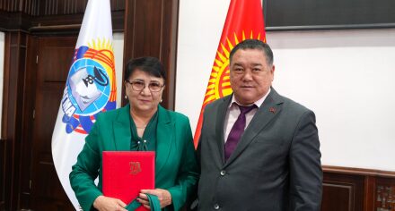 Награждение на заседании Учёного совета КГМА