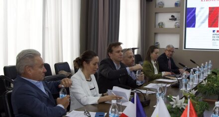 Визит французской делегации в КГМА им. И.К. Ахунбаева