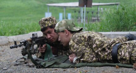 Учебные стрельбы курсантов Медакадемии