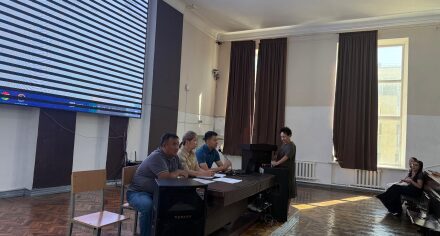 В КГМА прошла профориентационная встреча с врачами-интернами