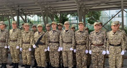 “Торжественная присяга: курсанты КГМА приняли клятву служения Родине”