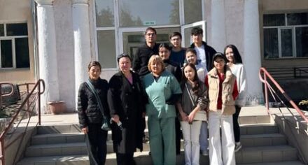 Посещение дома престарелых «Үмүт үйү» ко Дню пожилых людей 💐